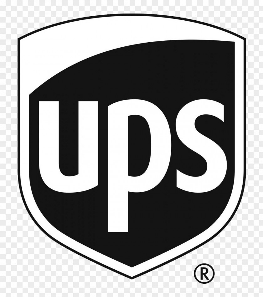 UPS Black And White Logo United Parcel Service PNG