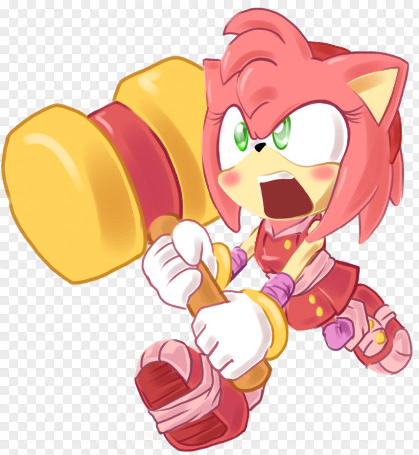 Amy Rose Sonic The Hedgehog 2 Adventure Unleashed Boom: Rise Of Lyric PNG