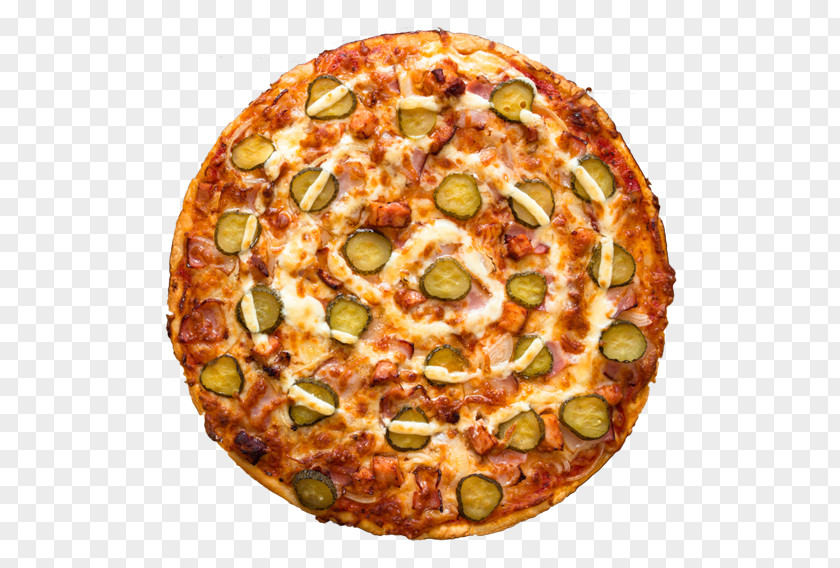 Bacon Sicilian Pizza Ham Salami Italian Cuisine PNG