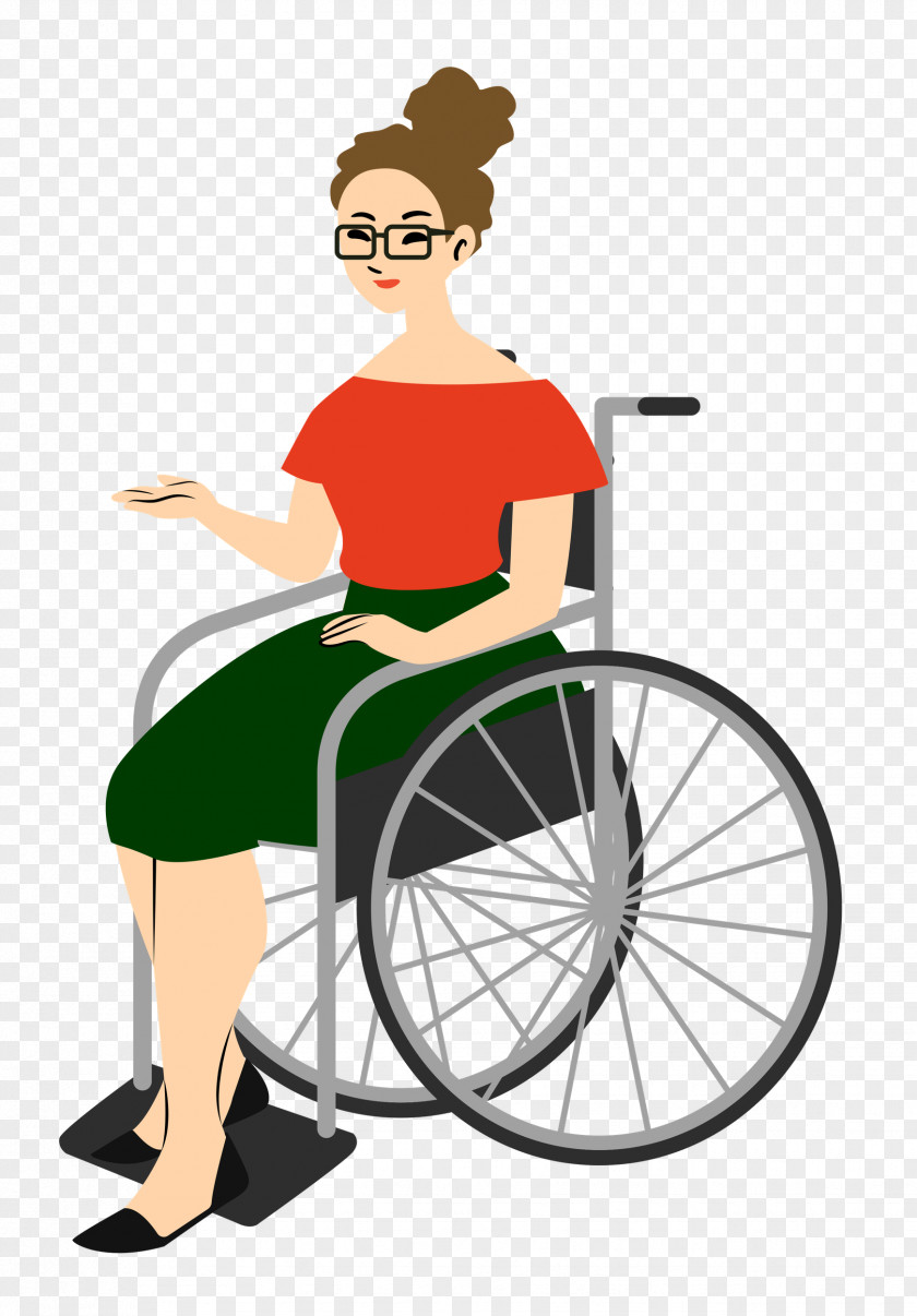 Sitting Wheelchair PNG