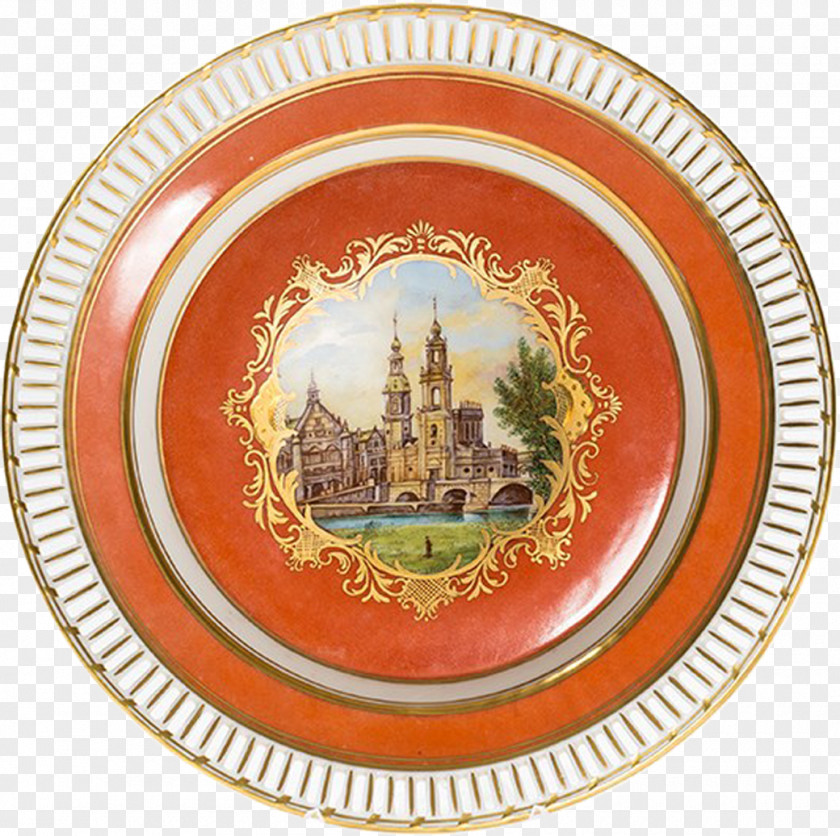 Tableware Compact Disc Plate Platter Ceramic PNG