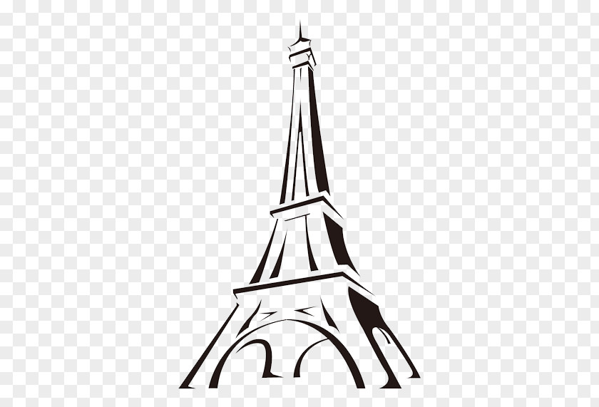 Eiffel Tower Cartoon Drawing Clip Art PNG