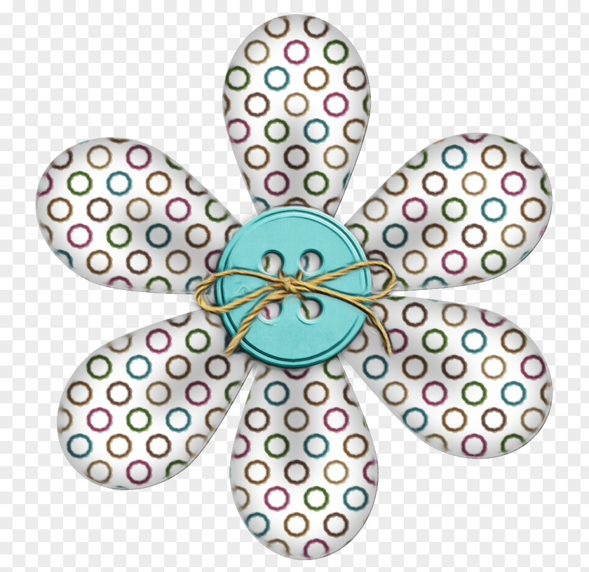 Petal Turquoise PNG