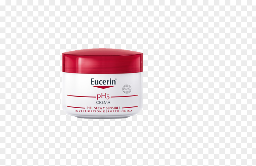 Sensitive Skin Cream Eucerin Face Hair PNG