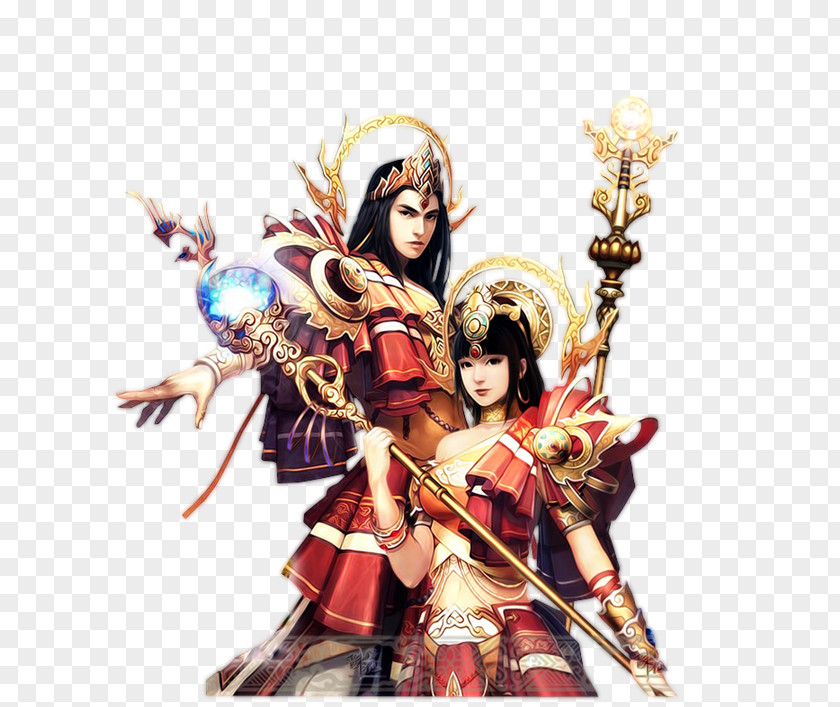 Couple Fighting Jade Dynasty Online Game Download Role-playing PNG