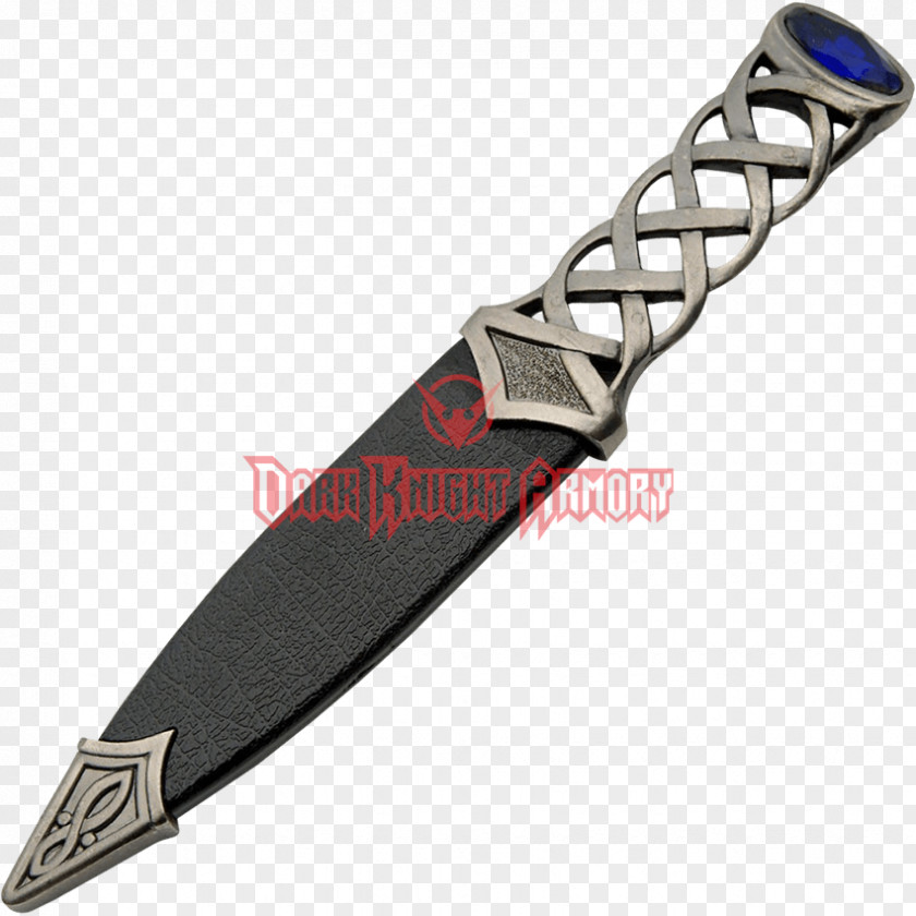 Knife Sgian-dubh Scottish Highlands Throwing Blade PNG