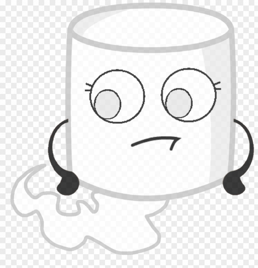 Marshmallow Line Art Casper Ghost Clip PNG