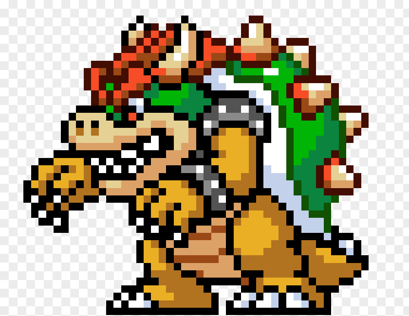 Bowser Super Mario Maker World Bros. 3 PNG