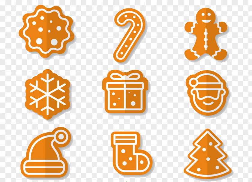 Cookies Illustration Christmas Tree Icon PNG