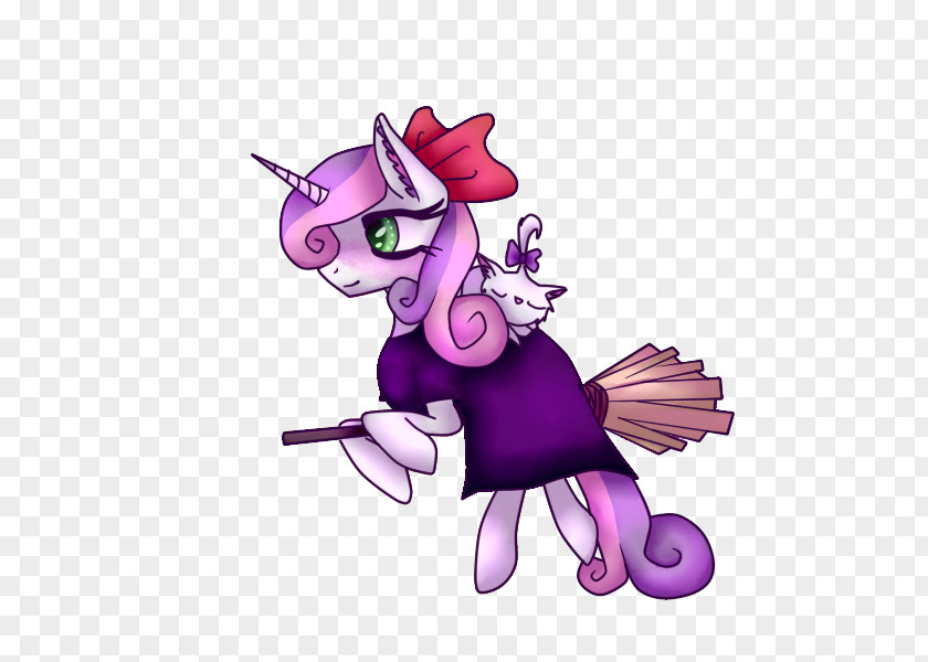 Delivery Kiki] Horse Unicorn Cartoon Pink M PNG
