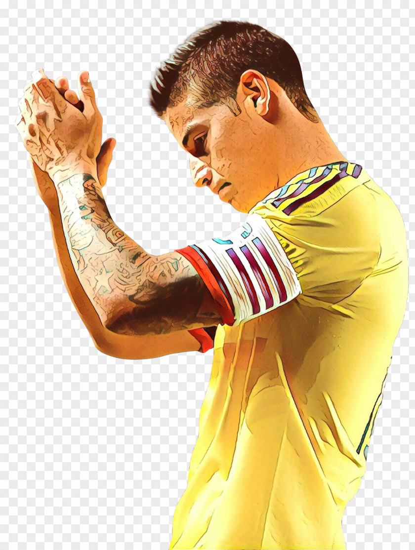 Thumb Finger Arm Shoulder Yellow Joint Gesture PNG