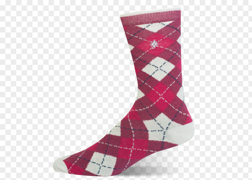 Dirty Martini Sock Argyle Blue Red Grey PNG