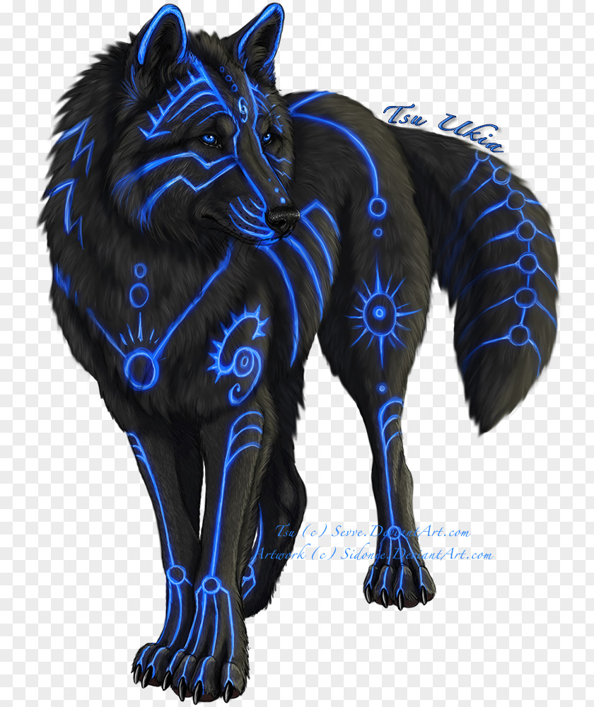 BLUE WOLF Gray Wolf Drawing DeviantArt Fantasy PNG