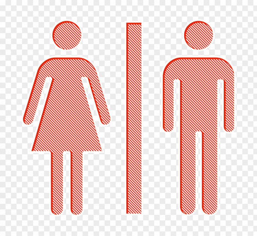 Gesture Sign Toilets Icon PNG