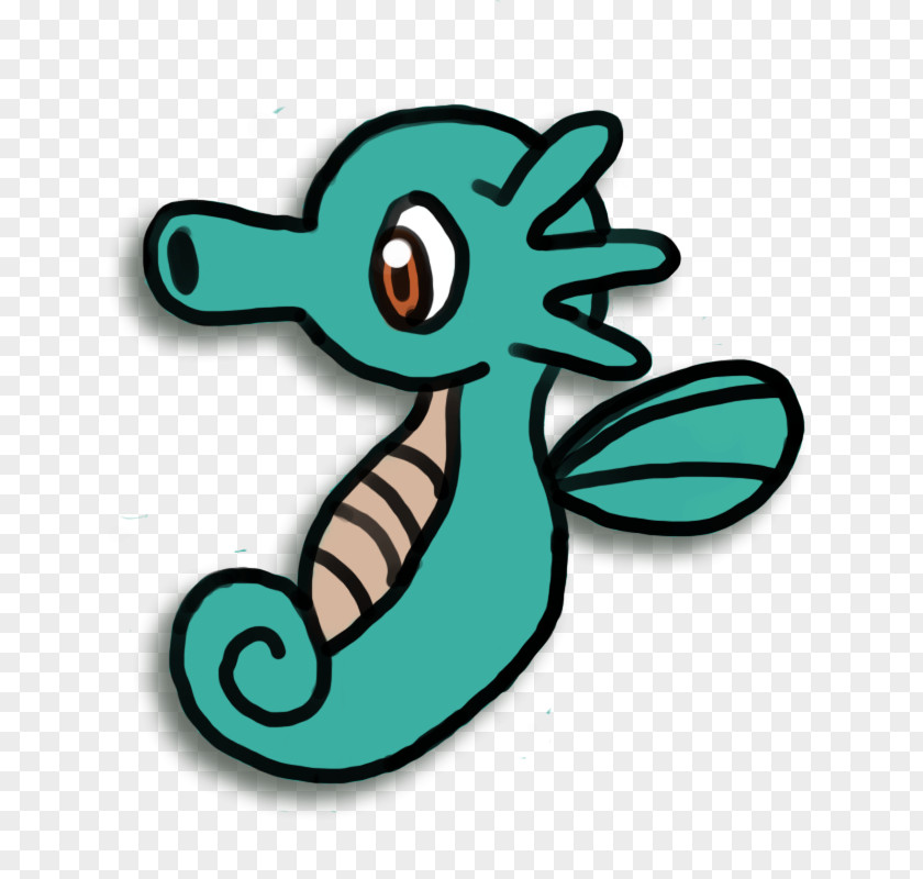 Seahorse Clip Art Animated Cartoon Teal PNG