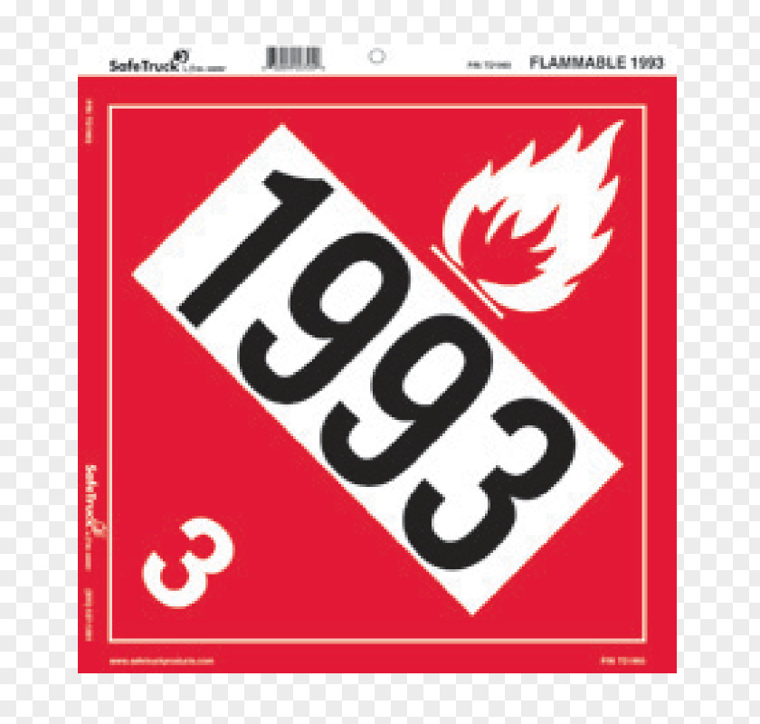 Tow Truck Images HAZMAT Class 3 Flammable Liquids Logo Decal Printing PNG