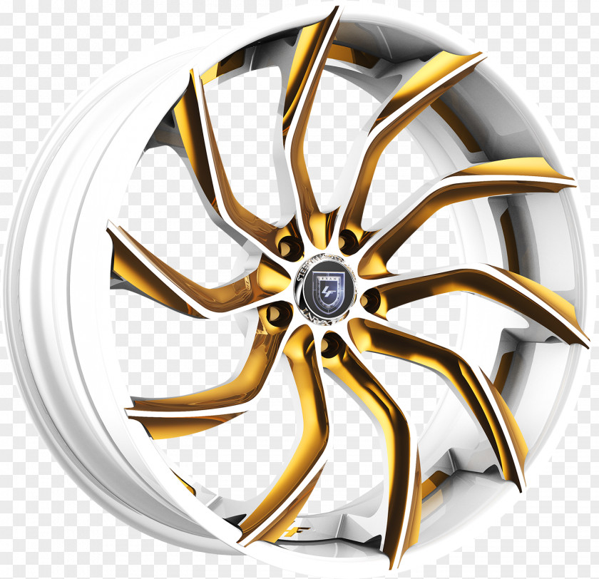 Car Alloy Wheel Rim Hubcap Spoke PNG