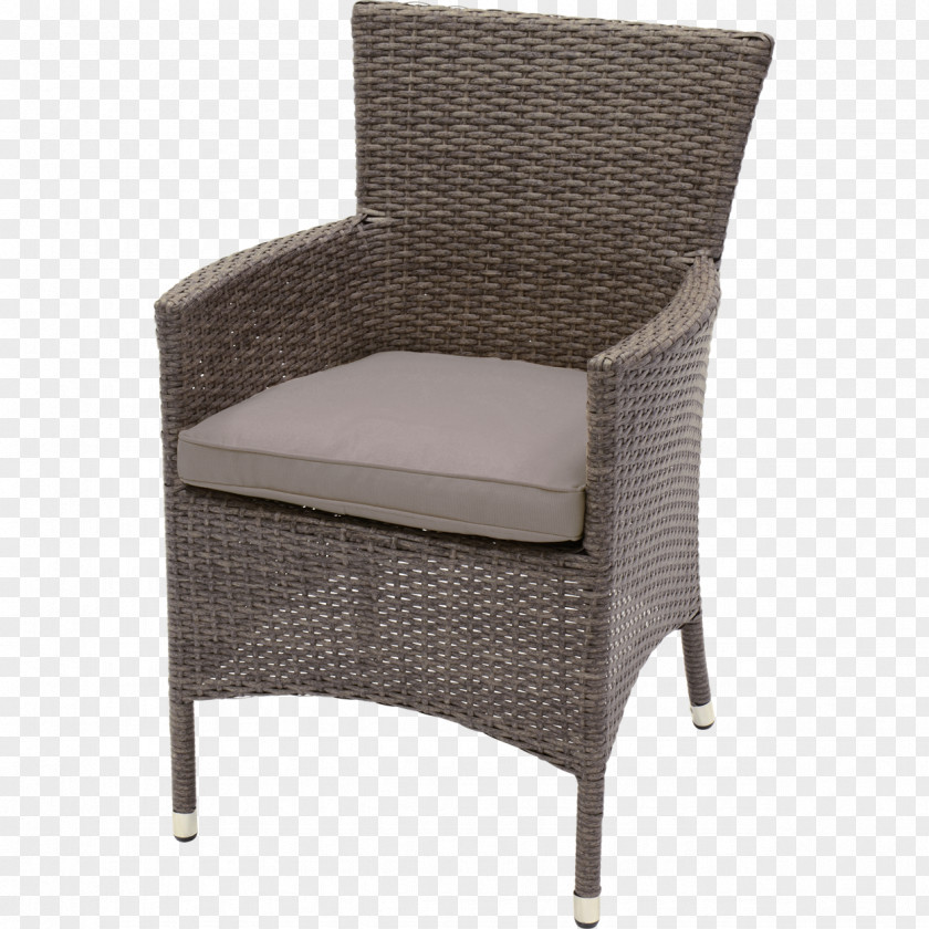 Chair Garden Furniture Wicker Table PNG