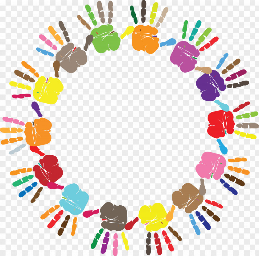 Hand Painted Circle Clip Art PNG