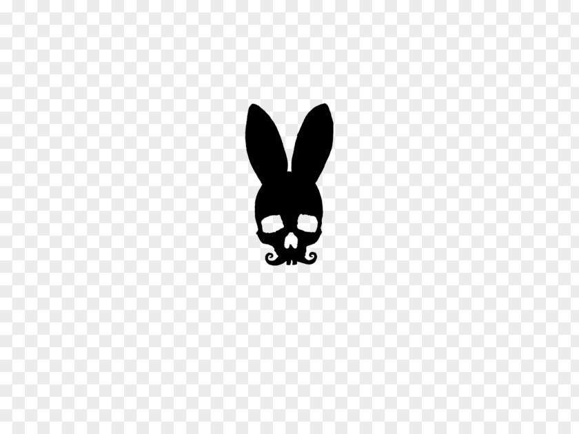 Rabbit Domestic Whiskers Easter Bunny Skull PNG