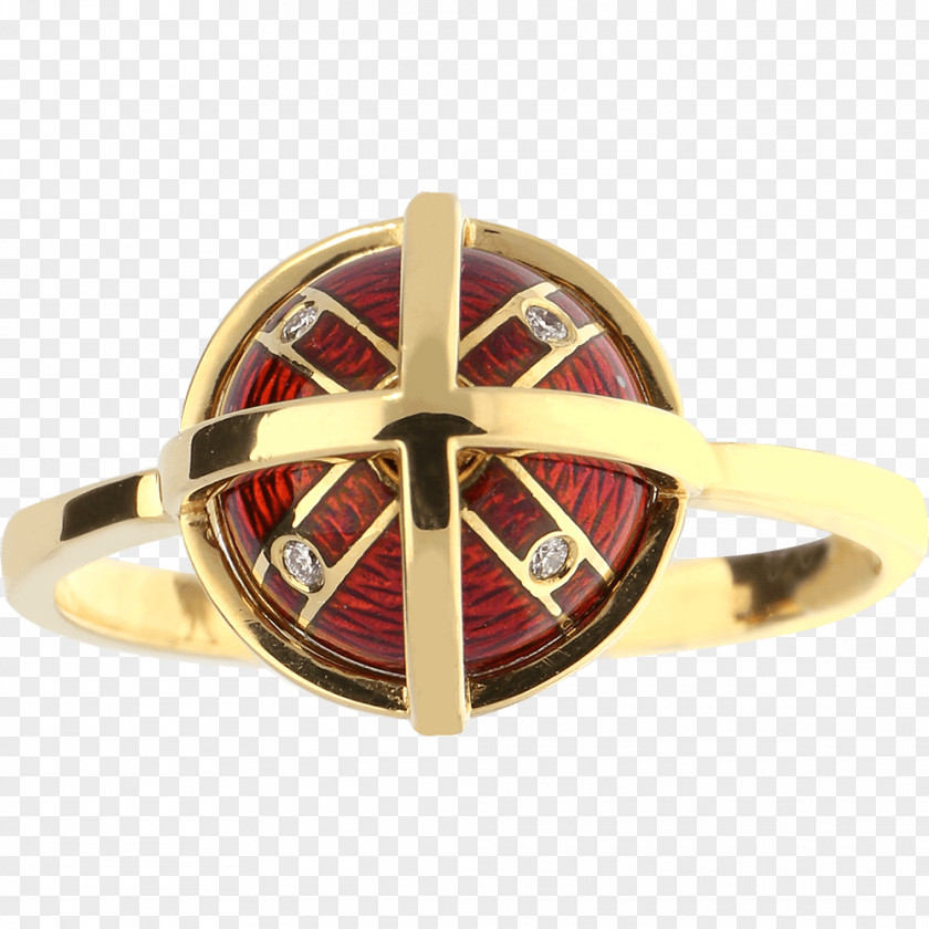 Ring Engagement Colored Gold Diamond PNG