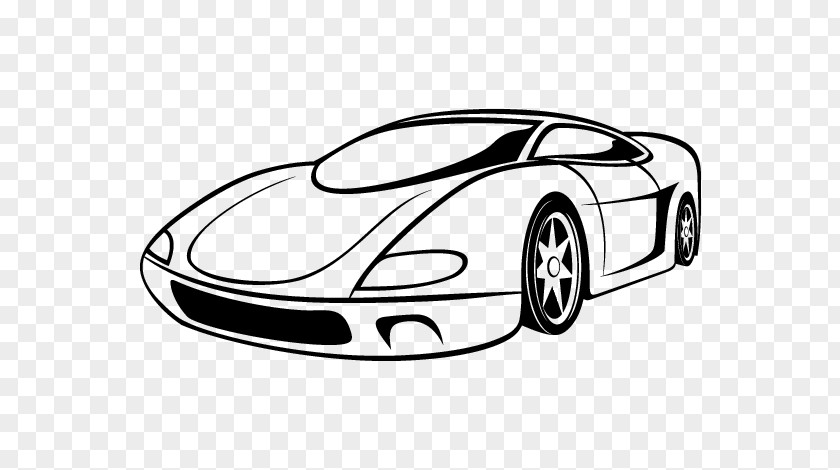 Sports Car Lamborghini Gallardo Drawing PNG