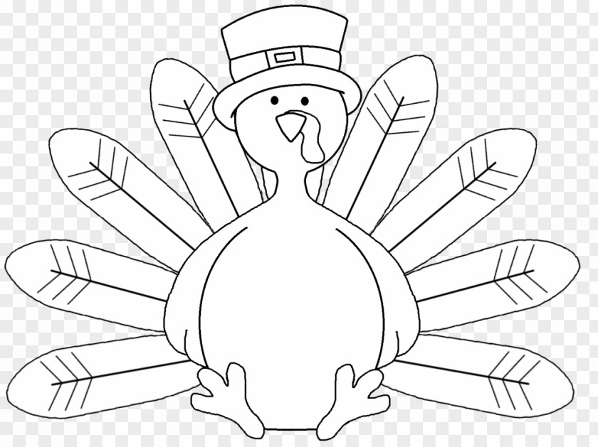 Thanksgiving Turkey Template Clip Art PNG