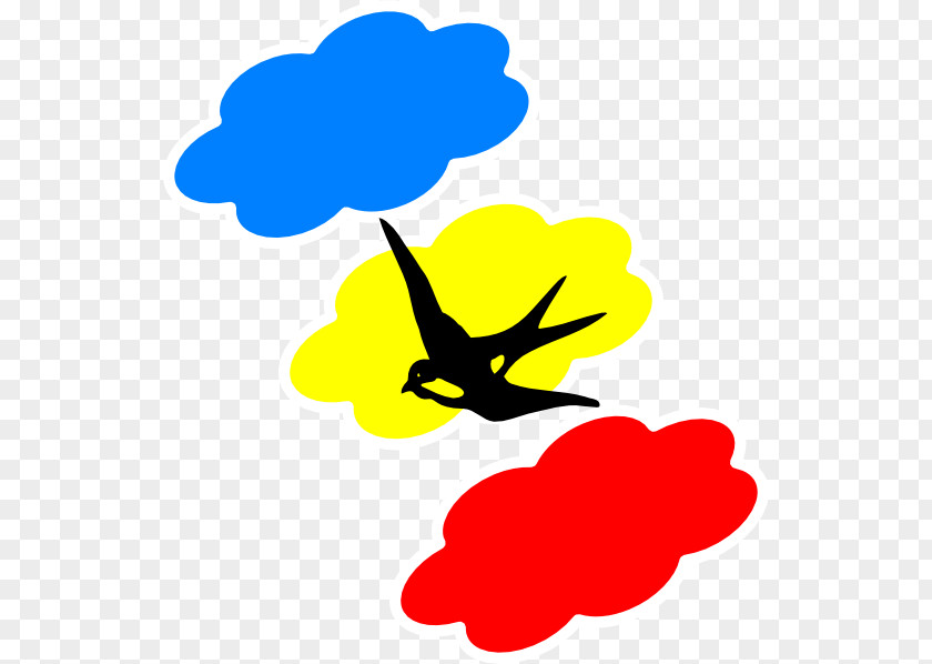 Color Clouds Clip Art PNG