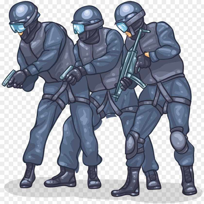 Swat Tom Clancy's Rainbow Six Siege SWAT Cartoon Clip Art PNG