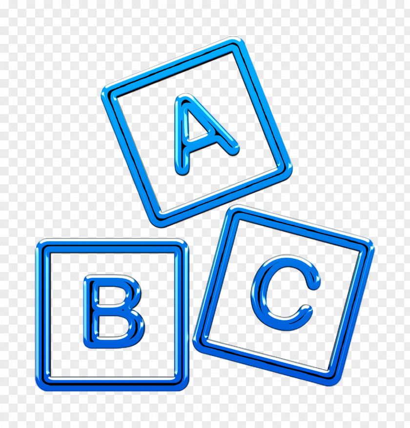 Abc Block Icon Baby Child PNG