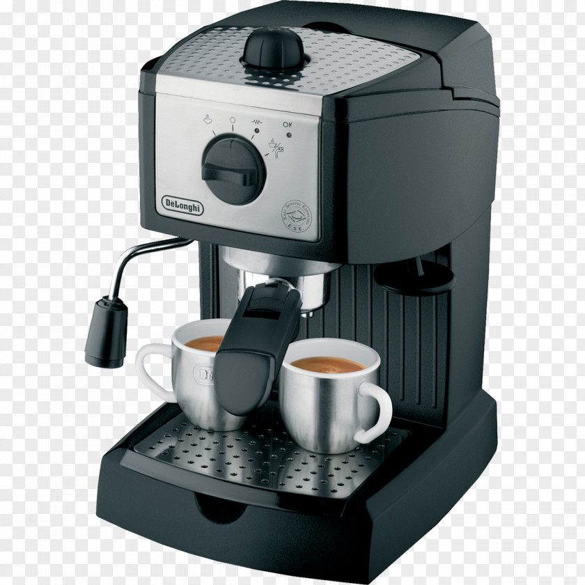 Coffee Espresso Cappuccino Latte De'Longhi EC155 PNG