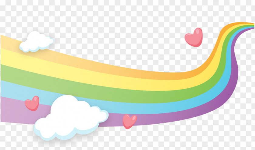 Rainbow Love Cloud Computing Raster Graphics PNG