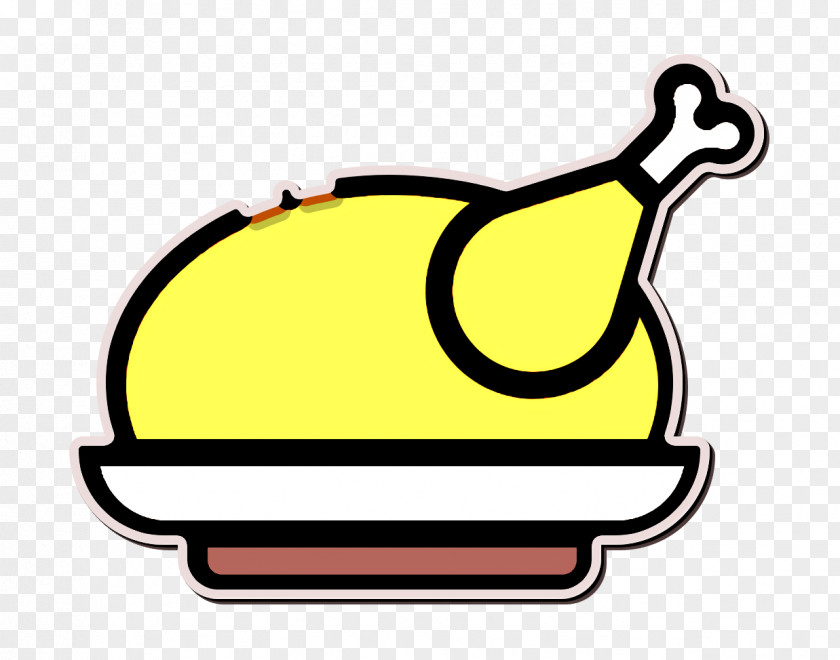 Roast Chicken Icon Gastronomy PNG
