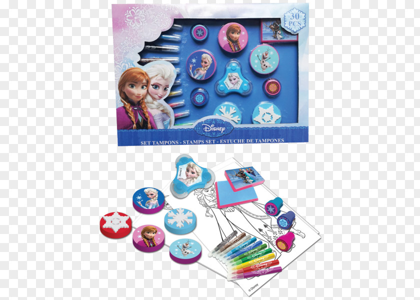 Stamp Paper Elsa Anna Olaf Toy Kristoff PNG