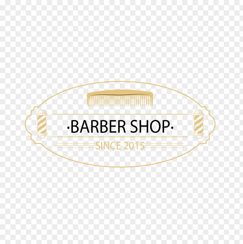 Vector Haircut Brand Logo Font PNG
