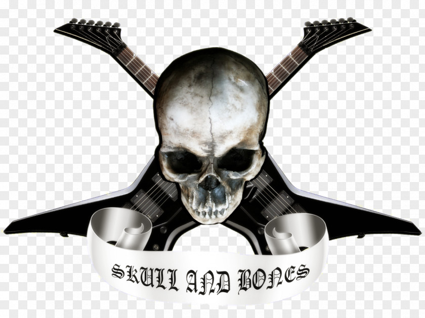 Background Skull And Crossbones Bones Heavy Metal PNG