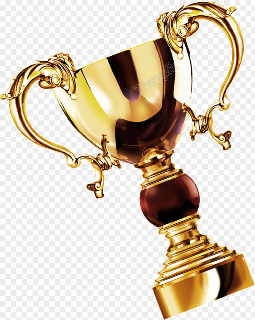 Copper Body Jewelry Trophy Cartoon PNG