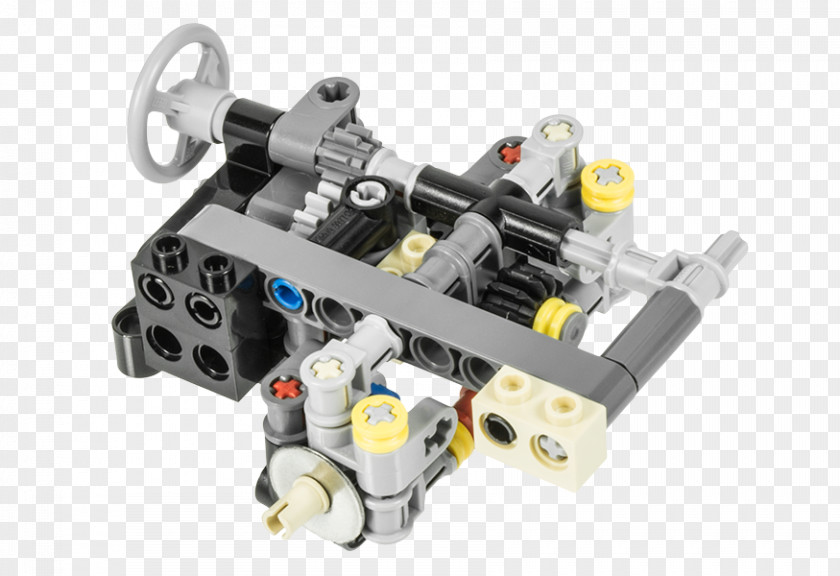 Delorean Steering LEGO Digital Designer Mechanism Machine PNG