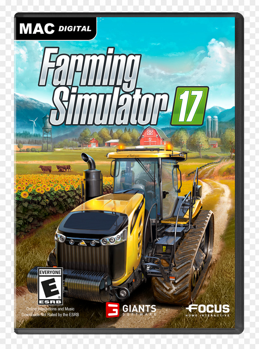 Farming Simulator 17: Platinum Edition PlayStation 4 Agriculture Video Game PNG