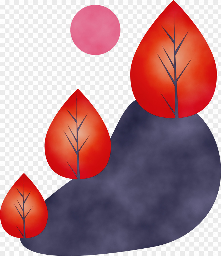 Red Leaf PNG
