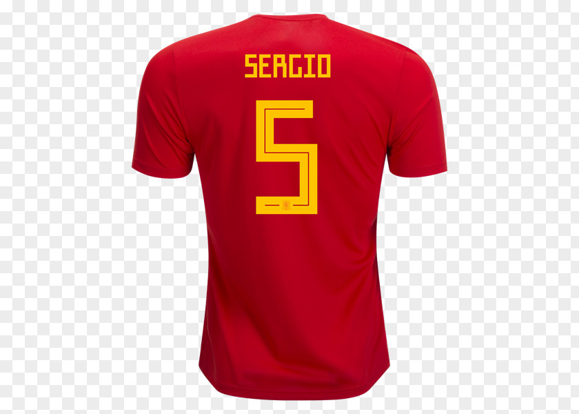 T-shirt 2018 FIFA World Cup Spain National Football Team Segunda División España En La Clasificación Para El Mundial De Rusia PNG