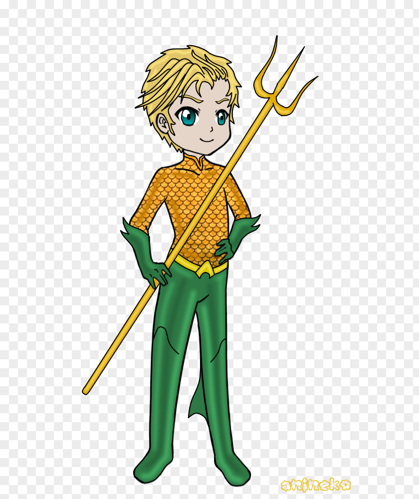 Aquaman Cartoon Drawing PNG