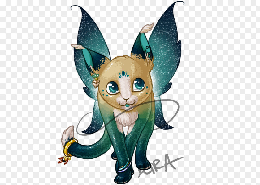 Cat Fairy Cartoon Illustration Tail PNG