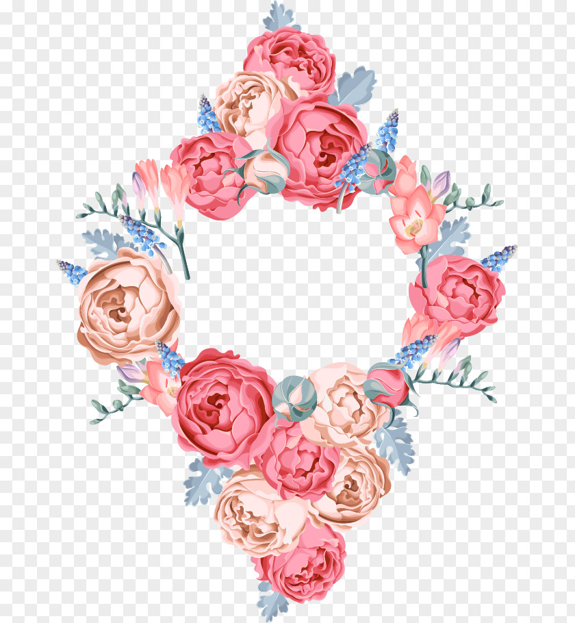 Cyclo Floral Design Vector Graphics Flower Illustration PNG