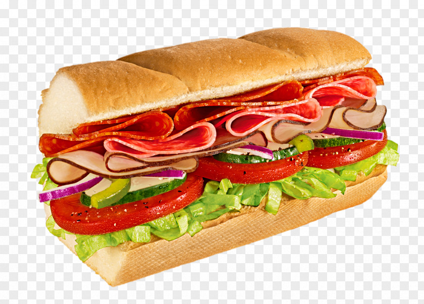 Ham And Cheese Sandwich Submarine Fast Food Cheeseburger Subway PNG