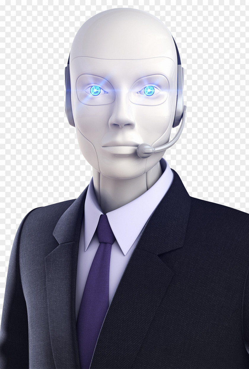 Intelligent Customer Service Robot Call Centre Chatbot Artificial Intelligence PNG