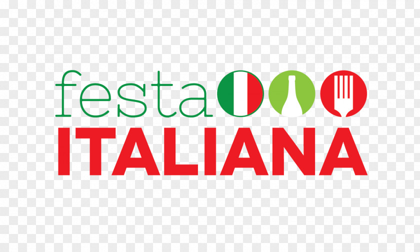 Party Festival Logo Festa Italiana Image PNG