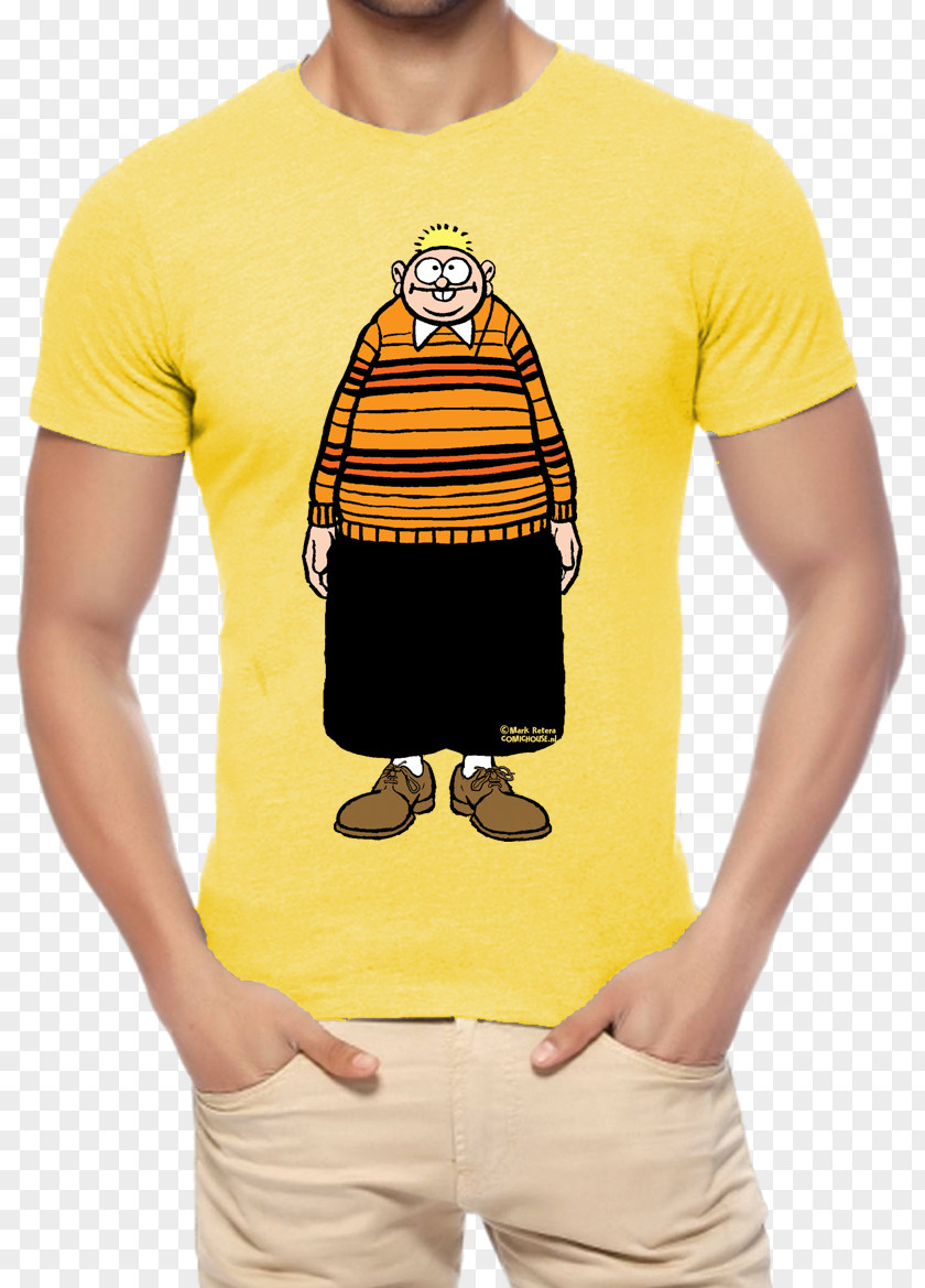 Sat T-shirt DirkJan Comics Mooves Sleeve PNG