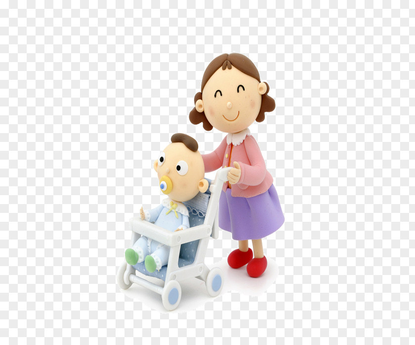 Take Care Of The Child Cartoon Mother PNG