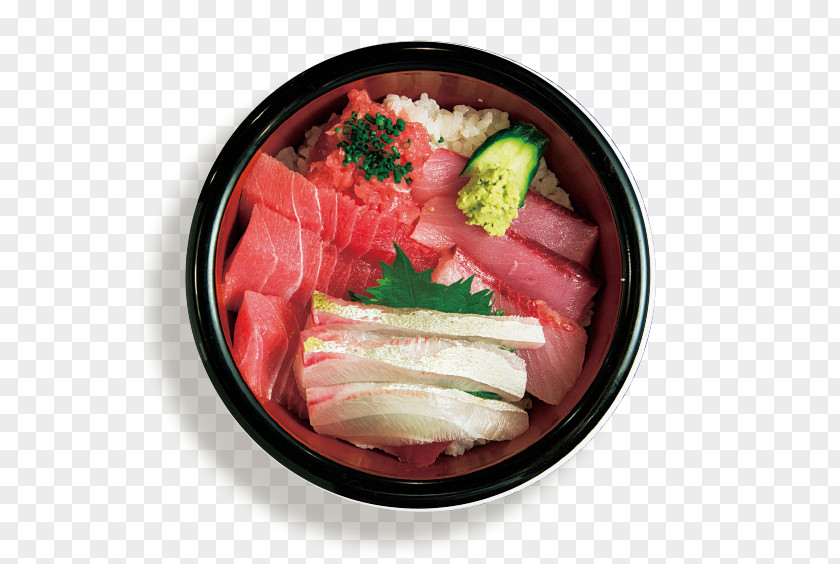 Gourmet Club Sashimi Garnish Lunch Recipe PNG